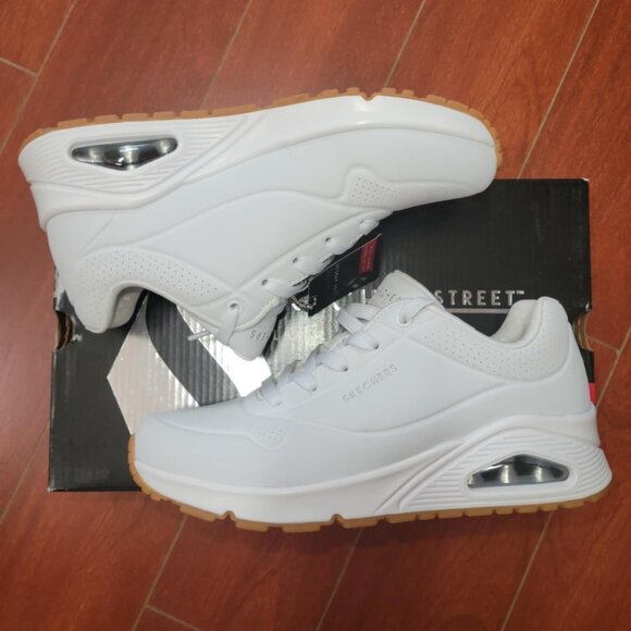 Skechers Women's Uno Stand On Air - White - Picture 1 of 7
